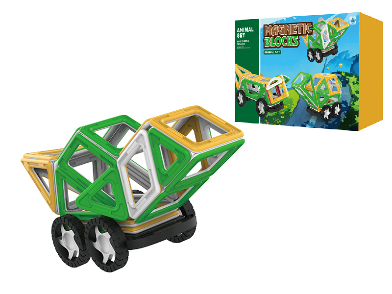 Animal Series Magnetic Building Blocks 55PCS
