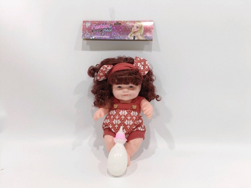 12-Inch Rubber-Lined Girl Doll