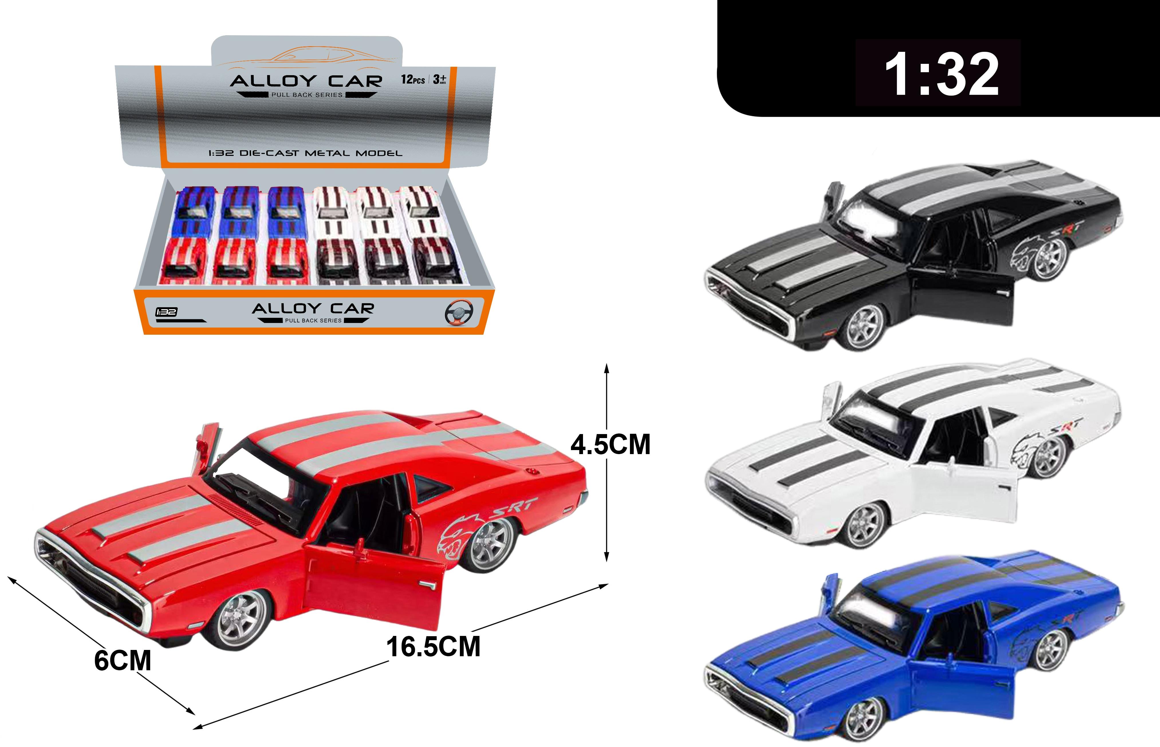 1:32 Alloy Model Display Box With Force/With Light And Sound, 3 Ag13 Batteries Included