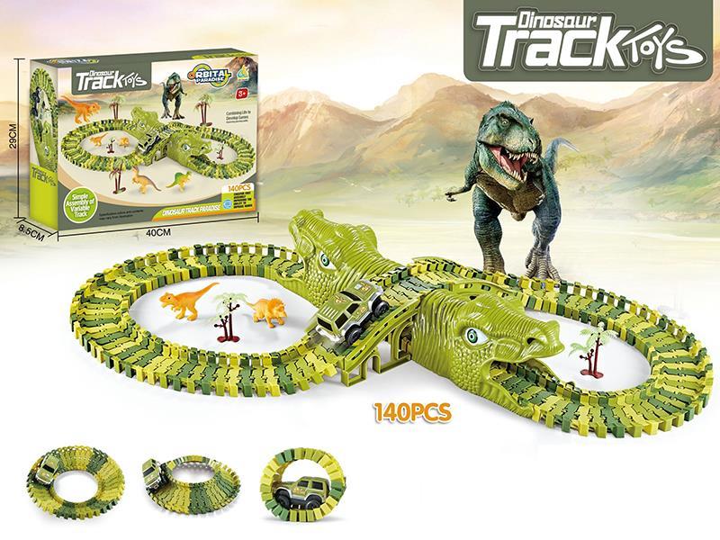 Dinosaur Paradise Train Track