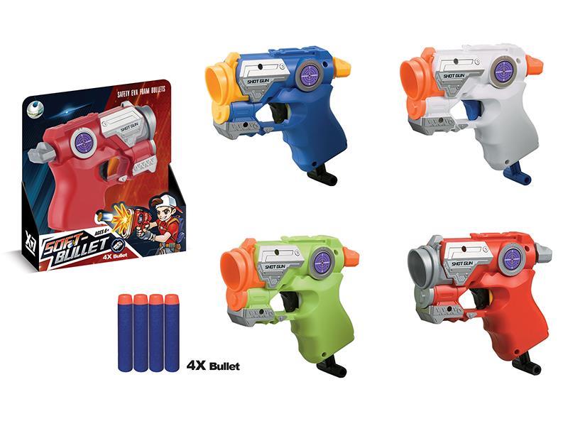 Soft Bullet Gun(With 4 Bullet)