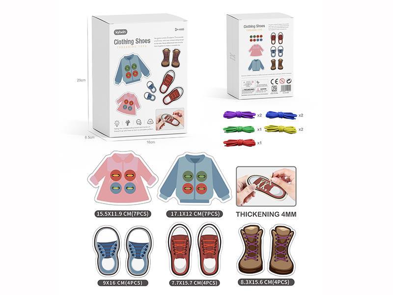 Clothing Shoes Threading Toys