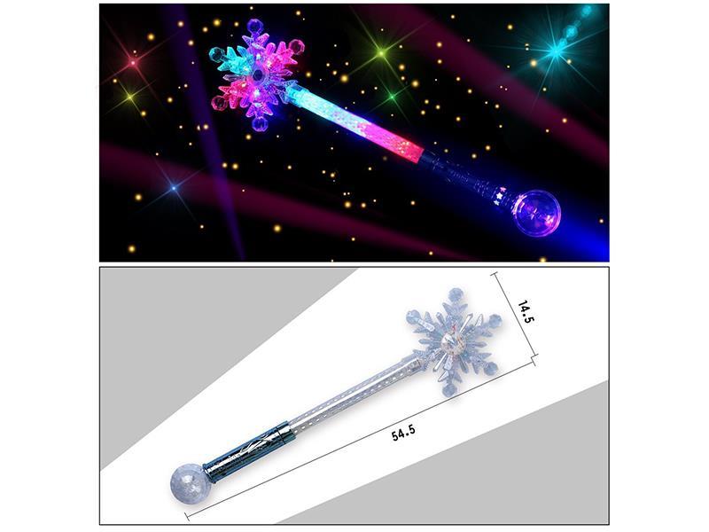 Snowflake Flash Stick With 11 Lights