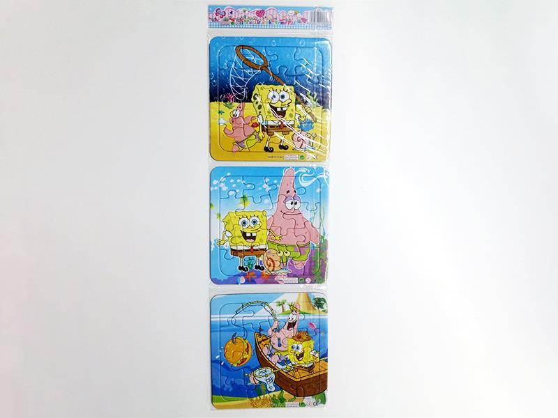 3PCS 12 Jigsaw Puzzle