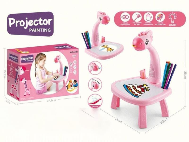 Projection painting machine