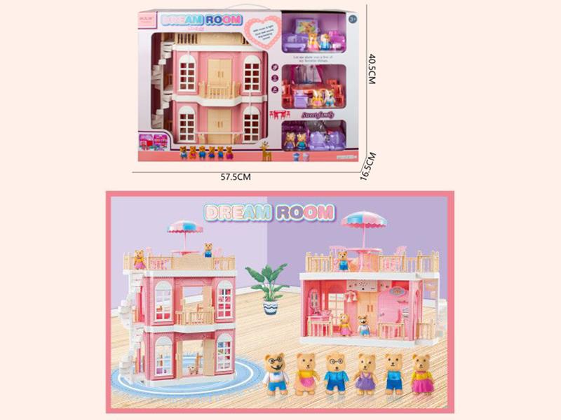 Villa Set With Light And Music