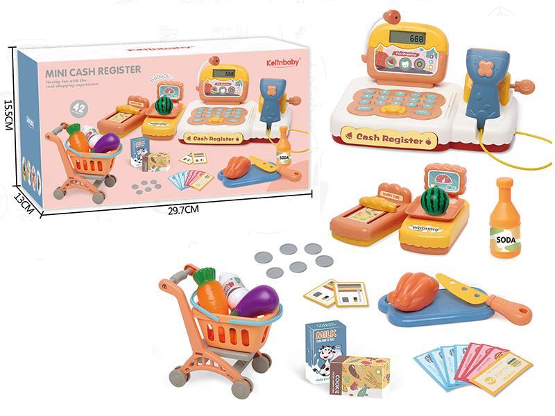 Mini Cash Register With Calculation Function 42pcs