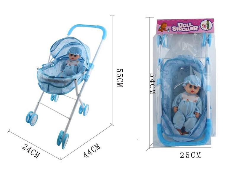 Baby Doll + Stroller