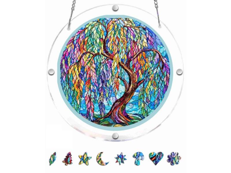 8.2-Inch Acrylic Jigsaw Puzzle