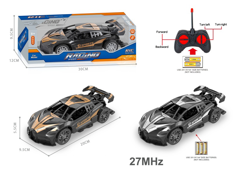 27Mhz 1:18 4CH Remote Control Bugatti Car(Not Included Batteries)