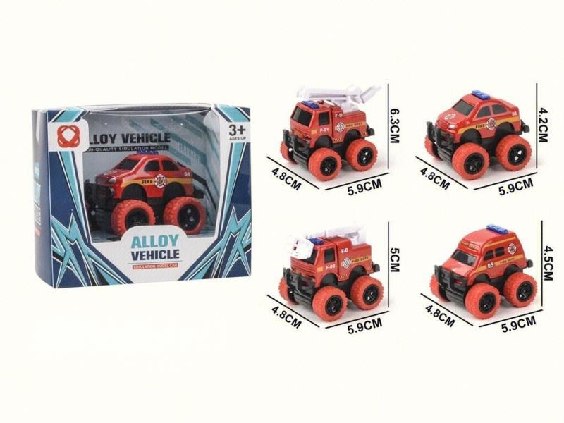 Huili Fire Alloy Truck