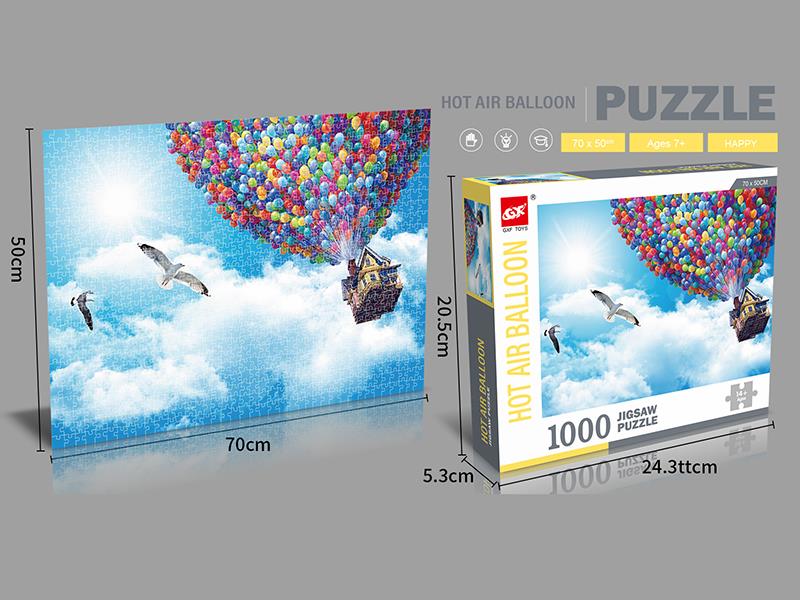 1000pcs Puzzle(Hot Air Balloon)