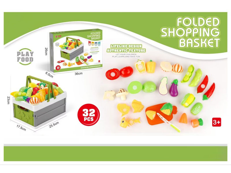 Vegetable Folding Basket That Can Be Cut