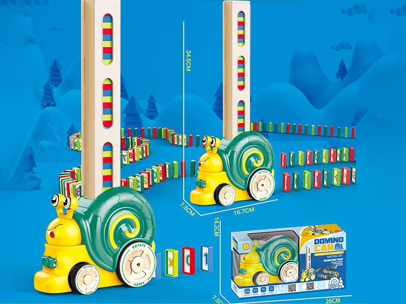 Domino Snail Car(Domino 60pcs)