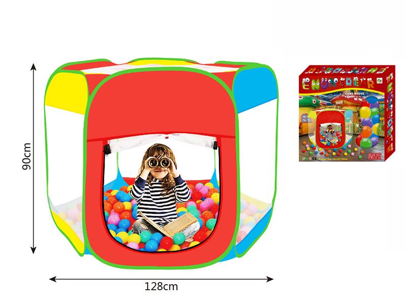 Oversized Hexagon Play Tent +30 Balls