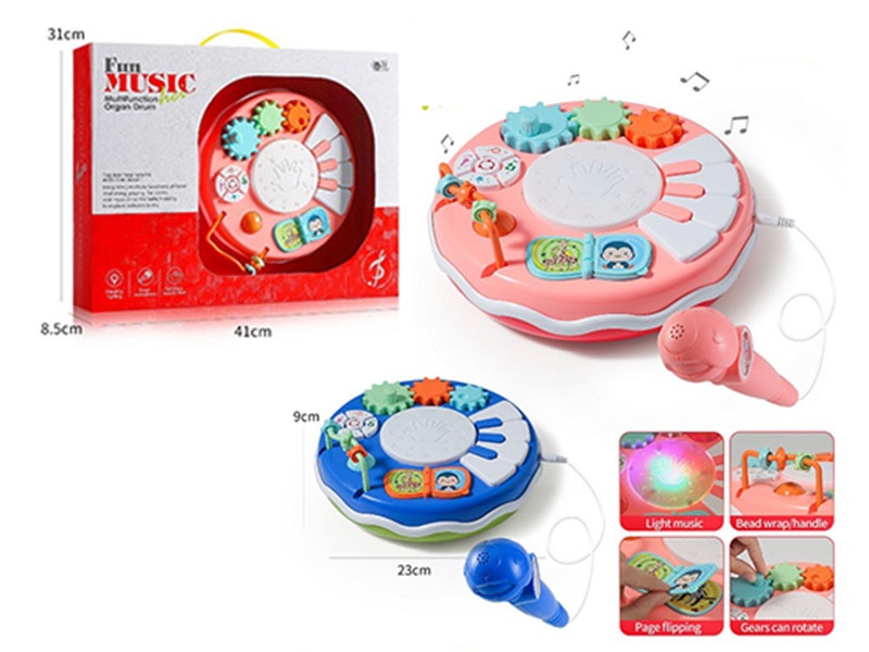 Multi-Functional Piano Player With Microphone