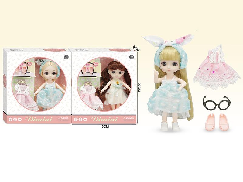 6 Inch Joints Body Fashion Doll Series