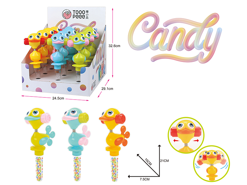 Duck Whistle Candy Toys 12pcs