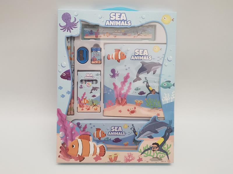Sea Animals Stationery Set