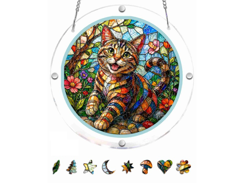7.4-Inch Acrylic Jigsaw Puzzle