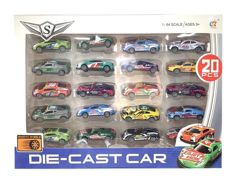 1:64 Pull Back Alloy Cars