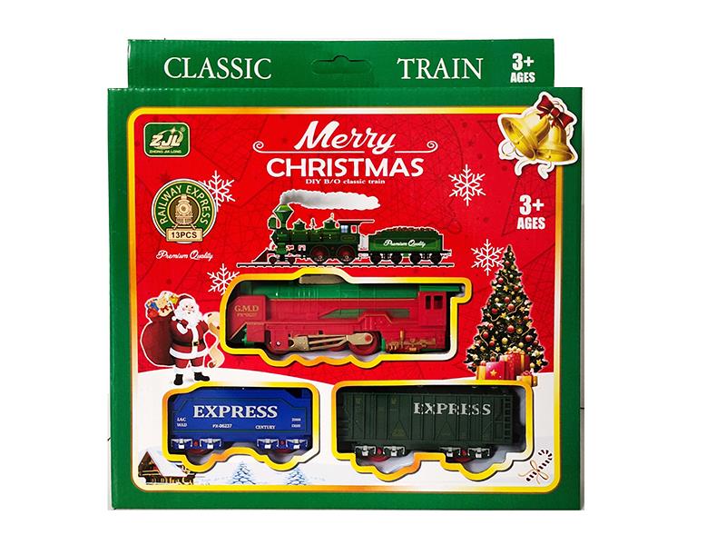 Christmas B/O Rail Train(With Lights)