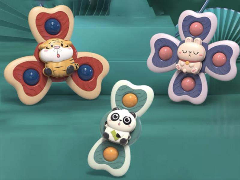 Suction Cup Spinner Toys 3pcs