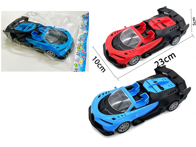 1:18 Bugatti Friction Convertible Car