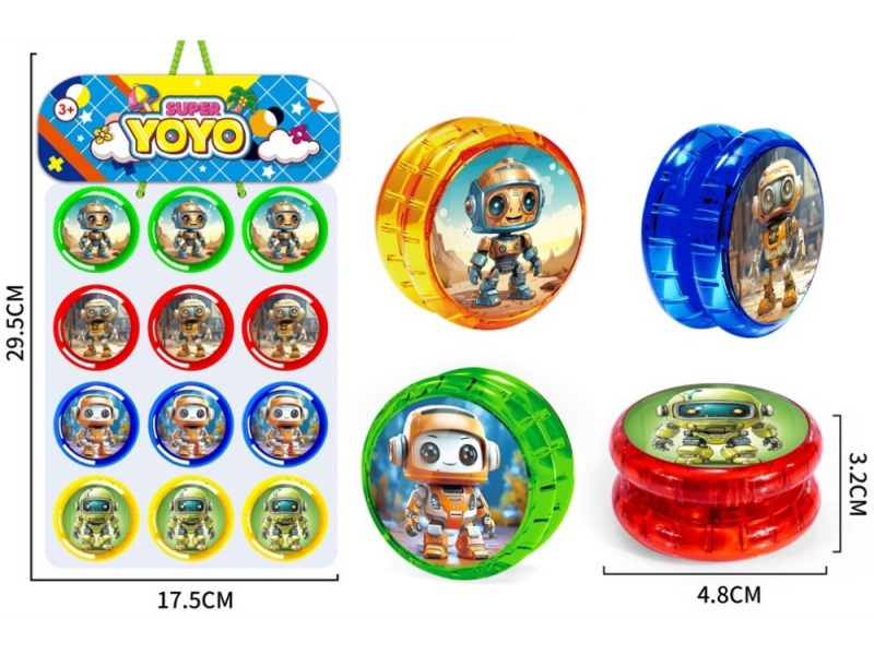 Robot Yo-Yo (12Pcs)