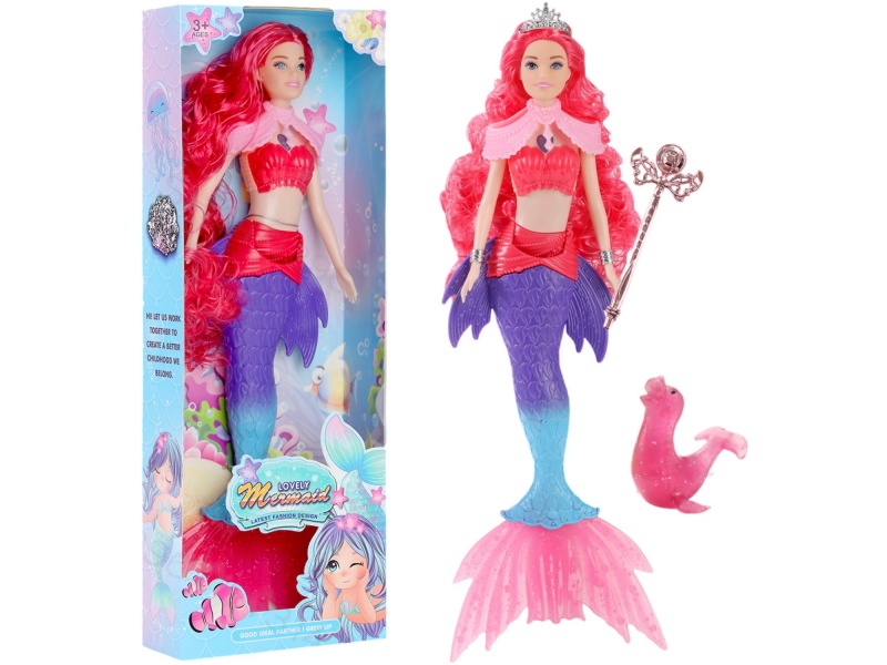 11.5-Inch Audio-Visual Music Mermaid Doll Set
