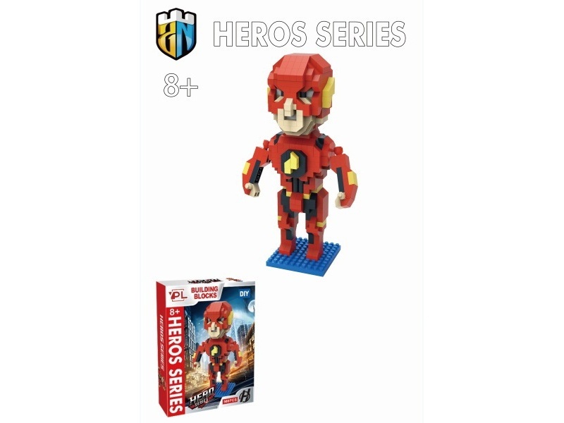 588 PCS Of Marvel Series Flash Building Blocks