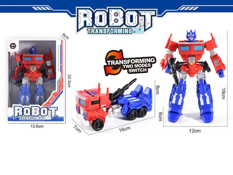 Optimus Prime DIY Transforming Robot Toy