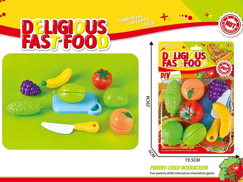 Cutting Fruits And Vegetable Set