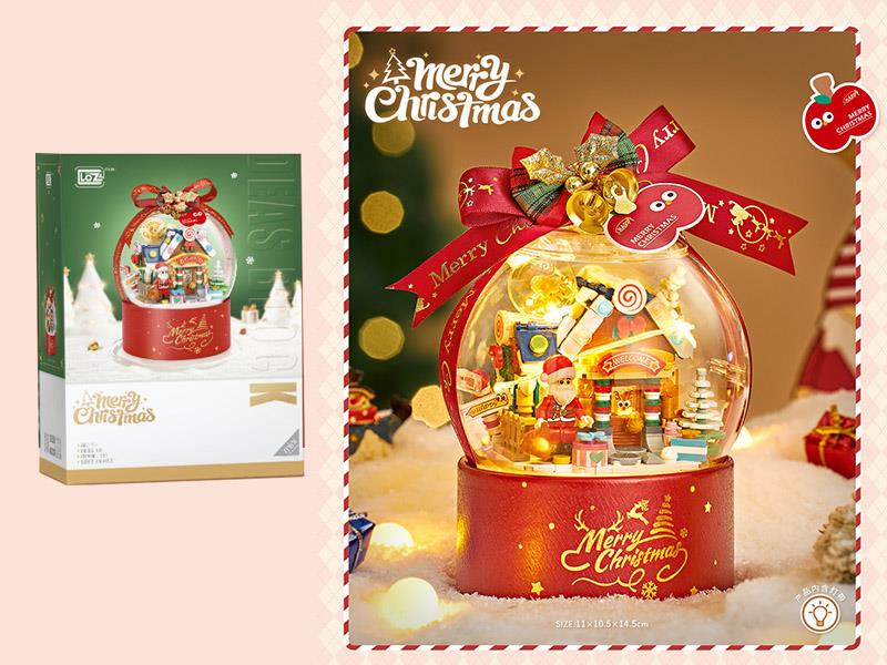 Winter Cottage Building Blocks 466pcs