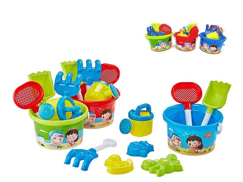 Sand Bucket Set 8pcs