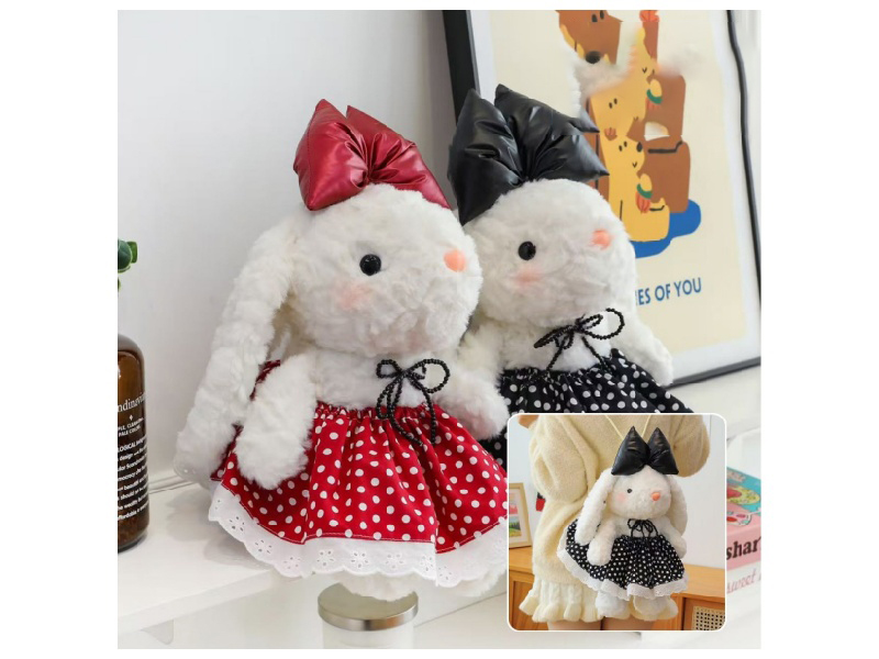 Polka Dot Rabbit Backpack