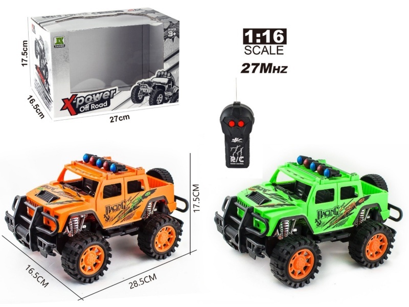 1:16 Two-Way Remote-Controlled Land Rover Convertible Pad Printing Racing Car (Without Power Included)