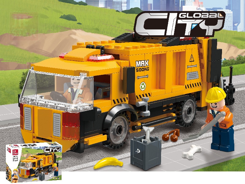 Building Blocks: 236Pcs Of Eco-Friendly Vehicles