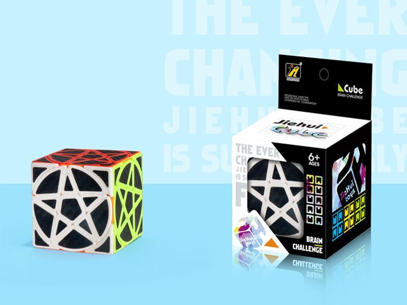 Five-Pointed Star Magic Cube/Carbon Fiber