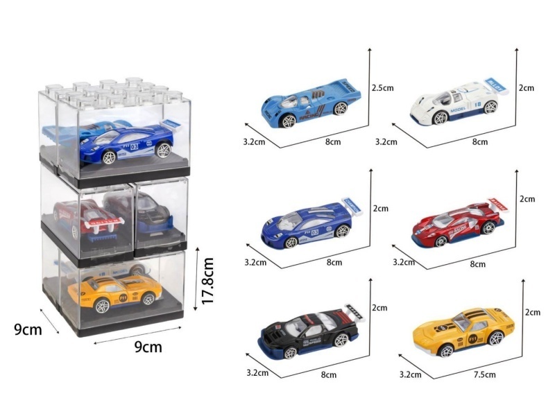 1:64 Alloy Sliding Car