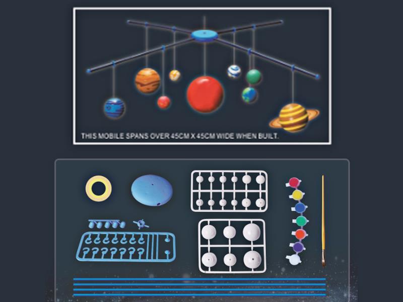 Small Solar System Model Making Kit