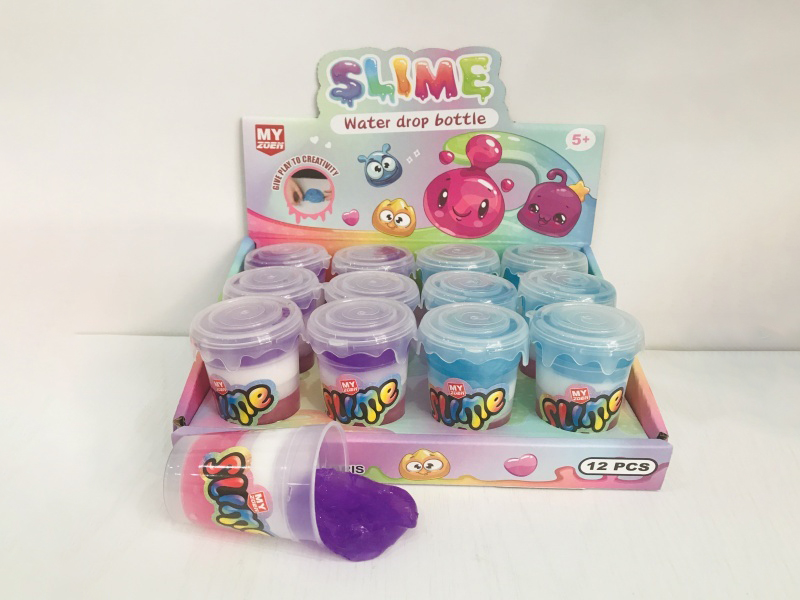 Crystal Mud Slime Water Drop Bottle Putty