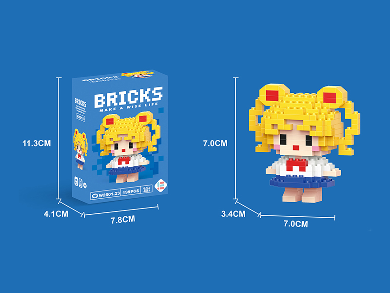 Mini Sailor Moon Building Blocks 199PCS