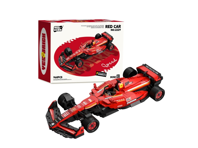 F1 Racing Car Building Blocks 968pcs