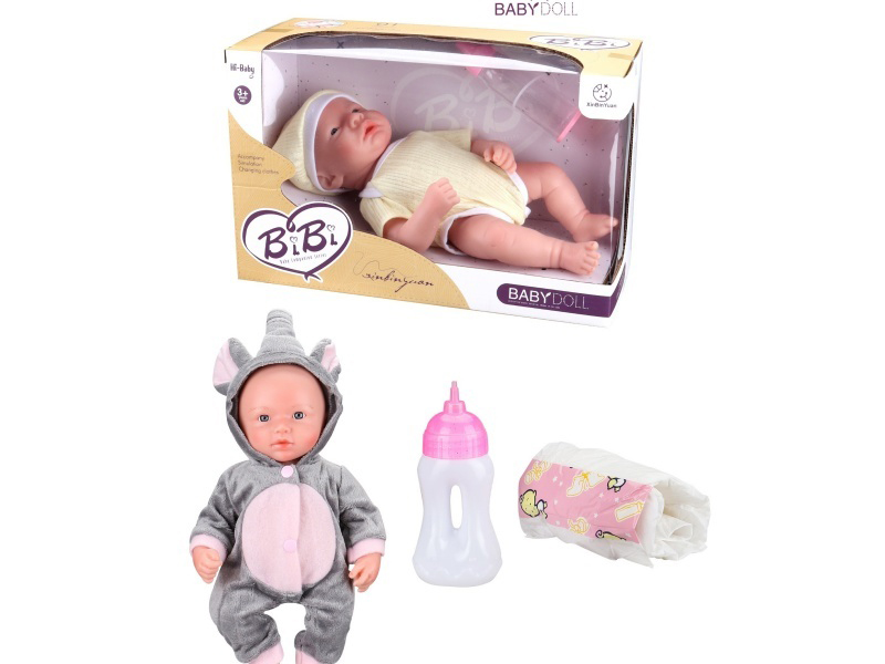 High-Fidelity Super-Soft Silicone Newborn Baby 11-Inch