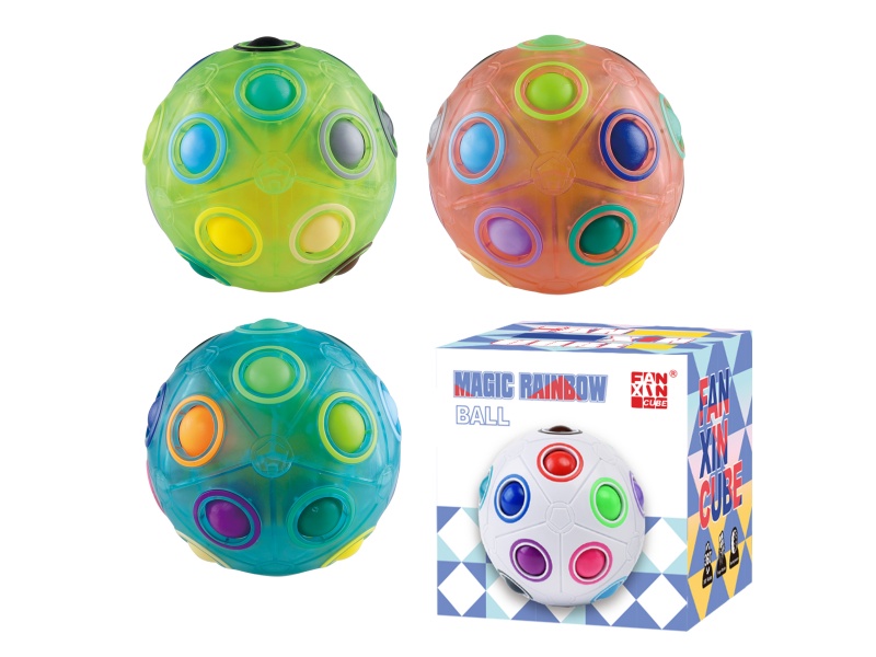 Large Magic Rainbow Ball(Glow In The Dark)