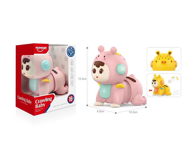 Crawling Baby Toy With Sound And Lights