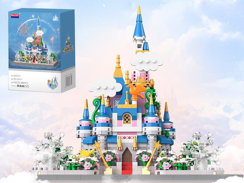 Elven Castle Building Blocks 986PCS