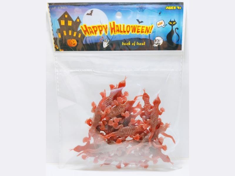 Halloween Lizard (Small), 24Pcs