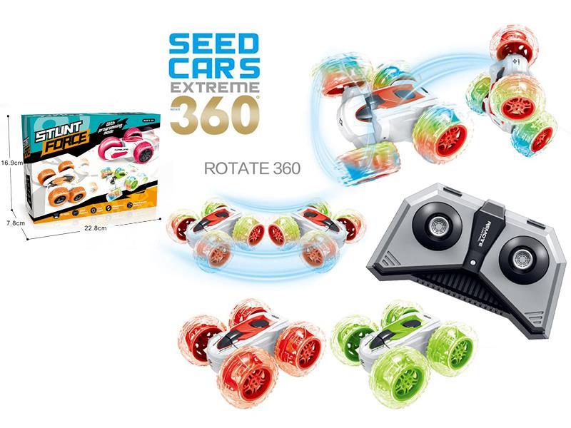 2.4G Remote Control Stunt Car
